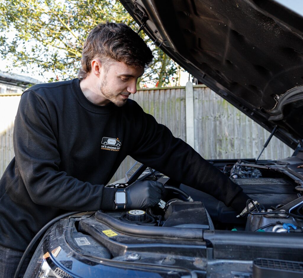 UK nationwide Mobile DPF Cleaning Service team at work